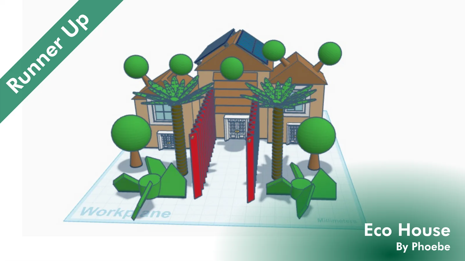 Eco House by Phoebe, runner-up