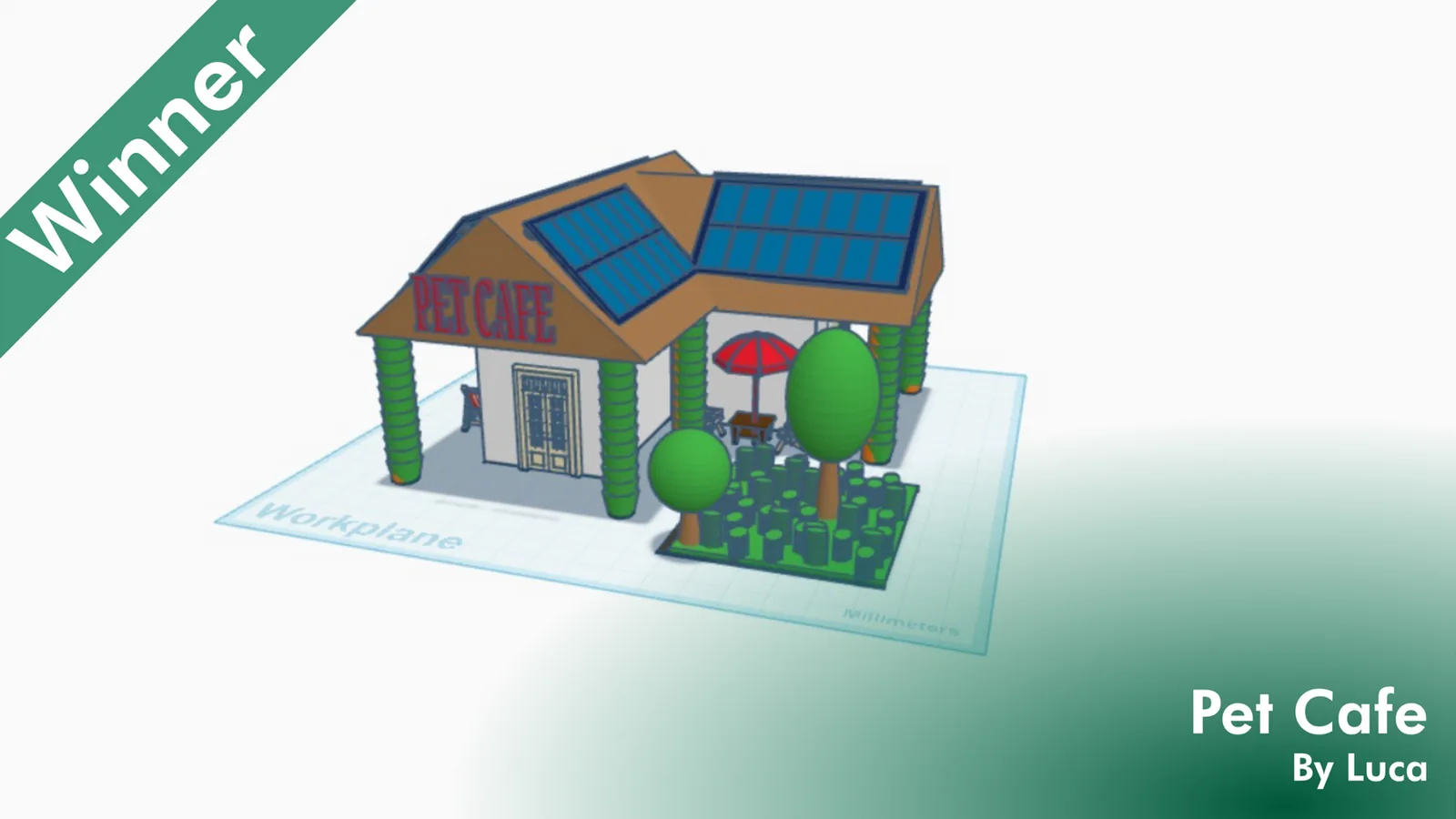 Pet Cafe by Luca, winner